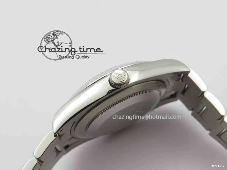 MiroTime 0505 Packable DateJust II 41mm SS BP Maker Best Edition Gray Dial Diam On SS Bracelet SA 3729